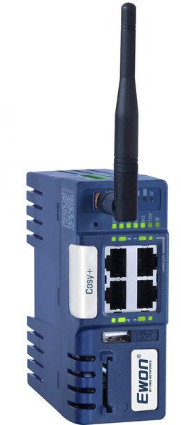 Ewon Cosy+ Wireless – the new standard for wireless remote access to industrial machines